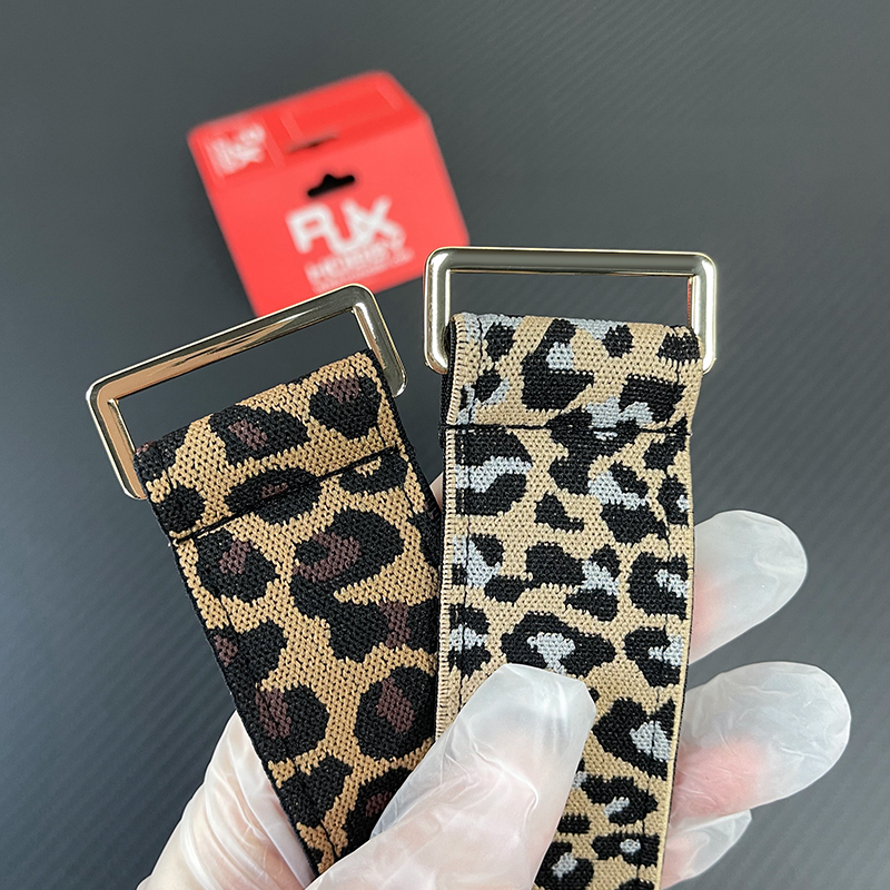 RJXHOBBY 2PCS 40mm Battery Strap Leopard Pattern Zinc Alloy Seamless Buckle 300–1000m