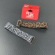 RJXHOBBY 2PCS 30mm Battery Strap Leopard Pattern Zinc Alloy Seamless Buckle 300–1000m