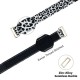 RJXHOBBY 2PCS 30mm Battery Strap Leopard Pattern Zinc Alloy Seamless Buckle 300–1000m