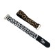 RJXHOBBY 2PCS 30mm Battery Strap Leopard Pattern Zinc Alloy Seamless Buckle 300–1000m
