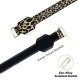 RJXHOBBY 2PCS 25mm Battery Strap Leopard Pattern Zinc Alloy Seamless Buckle 300–1000m