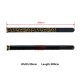 RJXHOBBY 2PCS 20mm Battery Strap Leopard Pattern Zinc Alloy Seamless Buckle 200–1000m