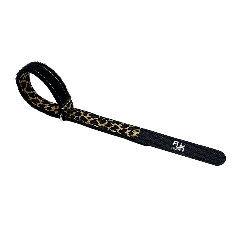 RJXHOBBY 2PCS 16mm Battery Strap Leopard Pattern Zinc Alloy Seamless Buckle 150–1000m