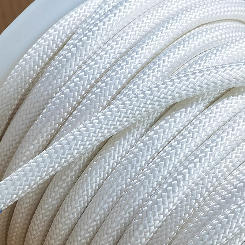RJX 50meter 4mm /6mm Double-layer Woven Stranded Nylon Rope