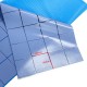 RJX 100PCS 40×40×1mm Soft Silicone Thermal Pads 8W 10W for CPU GPU FPV Drone Cooling
