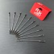 RJX 20pcs M2 Clevis Thread M2 Push Rod Stainless Steel Pull Rod Connecting Rod 
