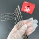 RJX 20pcs M2 Clevis Thread M2 Push Rod Stainless Steel Pull Rod Connecting Rod 