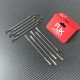 RJX 20pcs M2 Clevis Thread M2 Push Rod Stainless Steel Pull Rod Connecting Rod 