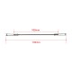 RJX 20pcs M2 Clevis Thread M2 Push Rod Stainless Steel Pull Rod Connecting Rod 