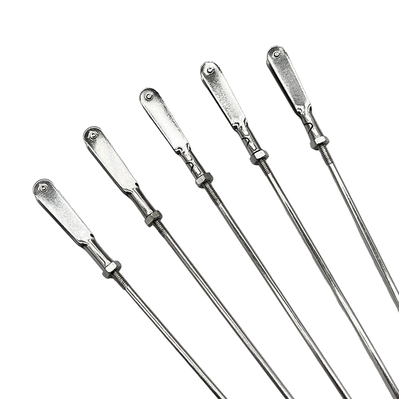 RJX 20pcs M2 Clevis Thread M2 Push Rod Stainless Steel Pull Rod Connecting Rod 