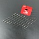 RJX 20pcs M2.5 Clevis Thread M2.5 Push Rod Stainless Steel Pull Rod Connecting Rod