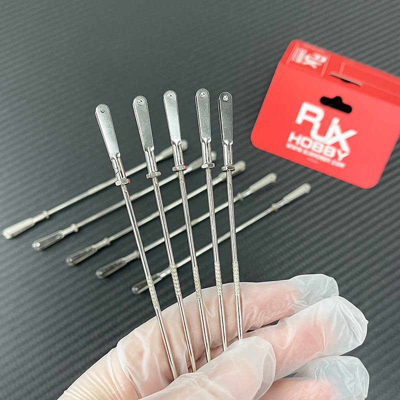 RJX 20pcs M2.5 Clevis Thread M2.5 Push Rod Stainless Steel Pull Rod Connecting Rod