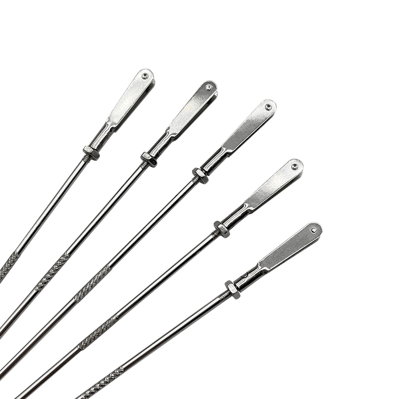 RJX 20pcs M2.5 Clevis Thread M2.5 Push Rod Stainless Steel Pull Rod Connecting Rod