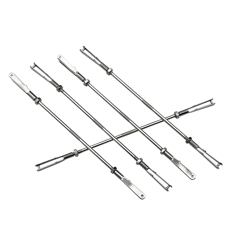 RJX 20pcs M3 Clevis Thread M3 Push Rod Stainless Steel Pull Rod Connecting Rod