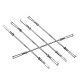 RJX 20pcs M3 Clevis Thread M3 Push Rod Stainless Steel Pull Rod Connecting Rod