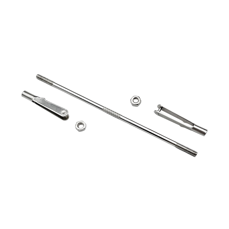 RJX 20pcs M3 Clevis Thread M3 Push Rod Stainless Steel Pull Rod Connecting Rod