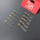 RJX 20pcs M2 M2.5 M3 Iron Metal Clevis Connector Set Pull Rod Chuck Coupler For DIY RC Aircraft Models