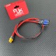 RJX 1pcs EC5 Male to XT60H Female Connector with SecureGrip Cover 10AWG Flexible Silicone Rubber Wire DC Power Cable