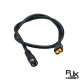 RJX 1pcs XT30UD Injection Molded Female to DC5525 Female Connector 15A 16AWG 500mm 