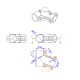 RJX 1pcs Alum 70° 18mm to 18mm Tee Joint Landing Gear Connector Adapter for RC Plant UAV Drone