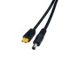 RJX 1pcs XT30UD Injection Molded Female to DC5525 Male Connector 15A 16AWG 500mm 