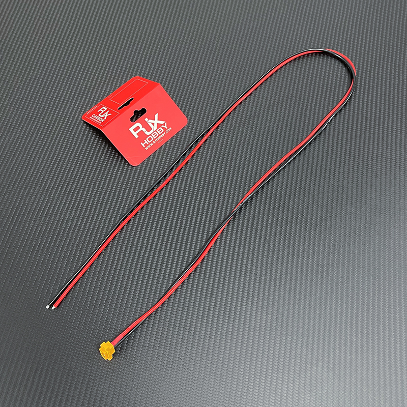 RJXHOBBY 1pcs XT60E Male Connector with 14AWG Silicone Wire Cable for RC Drone