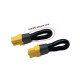 RJX 10pcs XT60H Female Short Circuit Bind Plug Loop Connector with 10AWG Silicone Wire