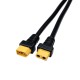 RJX 1pcs 14AWG XT60 Male to Female Extension Cable