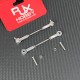 RJX 5pcs M3 Aluminum Positive and Negative Thread Ball Head Tie Rod End Joint 