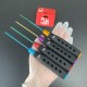 RJX 4Pcs HSS Titanized Hex Screwdriver 1.5 2.0 2.5 3.0mm High-Strength Insulated Anti-Slip Rubber Handle