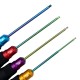 RJX 4Pcs HSS Titanized Hex Screwdriver 1.5 2.0 2.5 3.0mm High-Strength Insulated Anti-Slip Rubber Handle