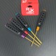 RJX 4pcs HSS titanized Phillips Screwdriver Tools 3.0 4.0 5.0 5.8mm Strength Insulated Anti-Slip Rubber Handle