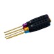 RJX 4pcs HSS titanized Phillips Screwdriver Tools 3.0 4.0 5.0 5.8mm Strength Insulated Anti-Slip Rubber Handle