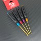 RJX 4pcs HSS titanized Flat Head Screw driver Tools 3.0 4.0 5.0 5.8mm High-Strength Insulated Anti-Slip Rubber Handle
