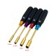 RJX 4pcs HSS titanized 4.0 5.5 7.0 8.0mm Nut Drivers High-Strength Insulated Anti-Slip Rubber Handle
