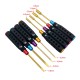 RJXHOBBY HSS titanized Hex /Nut/ Phillips/ Flat Screwdriver 16 pcs kits High-Strength Insulated Anti-Slip Rubber Handle