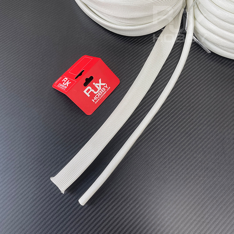 RJXHOBBY 50meters 10-20mm Heat Resistant Sleeving Cable Wire HIGH TEMP Fiberglass Insulating Sleeve