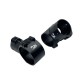 RJXHOBBY 1pcs Landing Gear Aluminum Alloy Tee Tripod 30 to 50mm / 40 to 40mm Carbon Fiber Tube Connector
