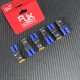RJXHOBBY 5pcs XT60 Male to EC5 Female Connector Adapter 