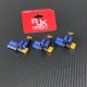 RJXHOBBY 5pcs XT60 Female to EC5 Male Connector Adapter 
