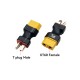 RJXHOBBY 5pcs  XT60 Female to Male T -Plug Connector Adapter 