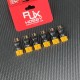 RJXHOBBY 5pcs  XT60 Female to Male T -Plug Connector Adapter 