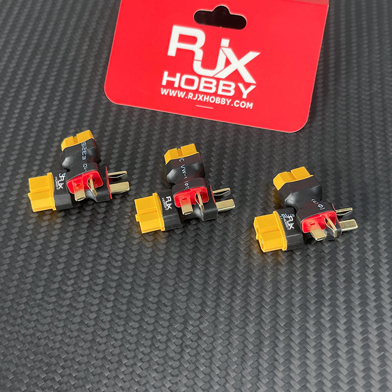RJXHOBBY 5pcs  XT60 Female to Male T -Plug Connector Adapter 