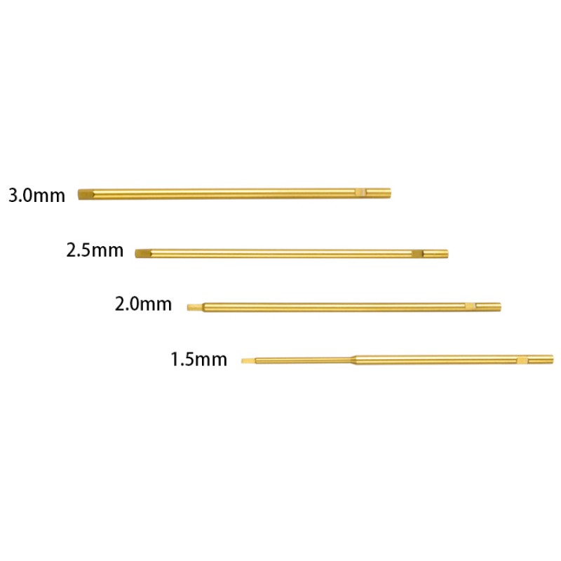 RJX Hex Screw driver Tools Kit 1.5mm / 2.0mm / 2.5mm / 3.0mm for RC Models Car Boat Airplane