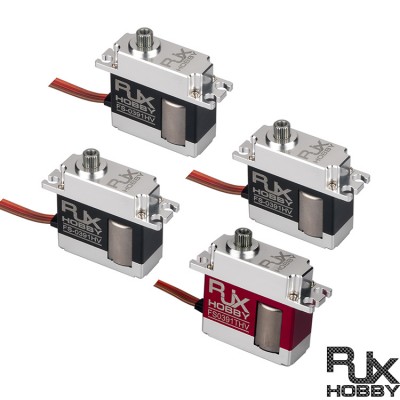 RJX FS0391HV MiDi servo( 15Wx36LX35.5H) X3 PCS+RJX FS0391THV MiDi Tail servo(15Wx36LX35.5H) X 1PCS