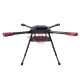 RJX900 4-Axis Carbon Fiber Umbrella Folding Quadcopter Frame with Motor Mounts