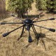 RJX950 8-Axis Carbon Fiber Umbrella Folding Hexacopter Frame with Motor Mounts
