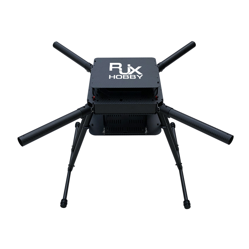 RJX950B 4-Axis Carbon Fiber Umbrella Folding Quadcopter Frame without motor mounts