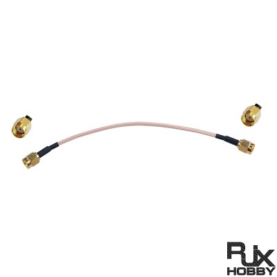 RJX 15cm RP-SMA Male to RP-SMA Male  Coaxial Cable