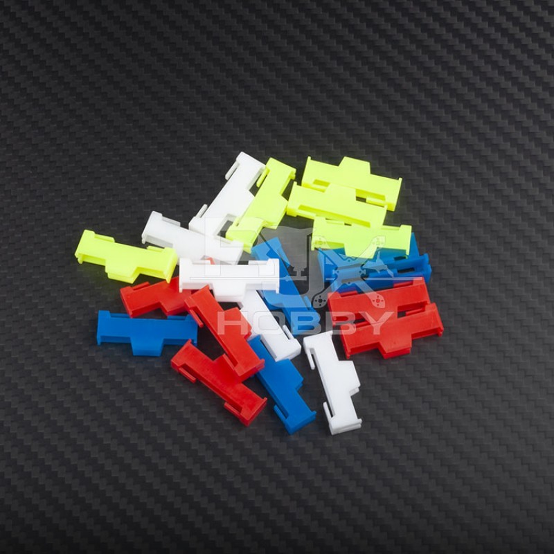 RJX 20PCS Servo Extension Safety Clip Cable Buckle Fastener Jointer for RC Model